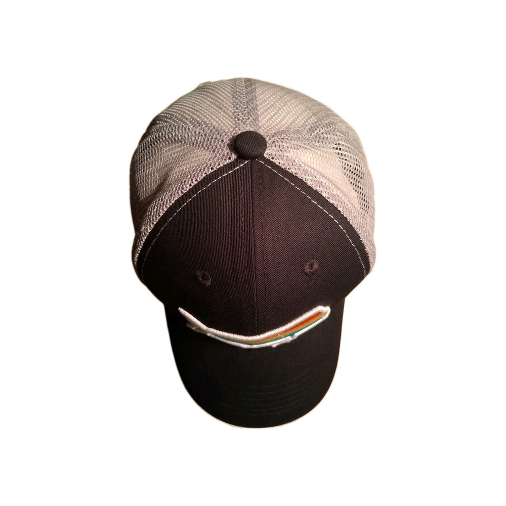 Mahi Mahi Fish Men's Hat One Size Fits All Colorful Embroidery Black Adjustable - Picture 2 of 8